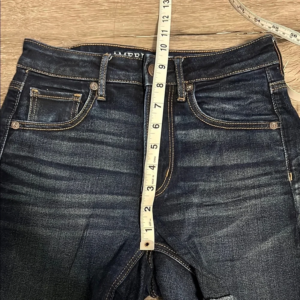 American Eagle Outfitters Women's Denim Shorts - Super Hi-Rise Shortie * - Picture 5 of 7